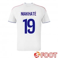 Maillot De Foot Lyon OL (NIAKHATÉ 19) Domicile Blanc 2025/2026 Maillot De Foot Lyon OL (NIAKHATÉ 19) Domicile Blanc 2025/2026