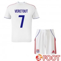 Maillot De Foot Lyon OL (TOLISSO 8) Enfant Domicile Blanc 2025/2026 Maillot De Foot Lyon OL (TOLISSO 8) Enfant Domicile Blanc 2025/2026