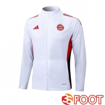 Veste Foot Bayern Munich Blanc 2025/2026