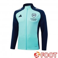 Veste Foot Arsenal Vert Bleu Royal 2025/2026