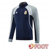 Veste Foot Real Madrid Bleu Royal 2025/2026