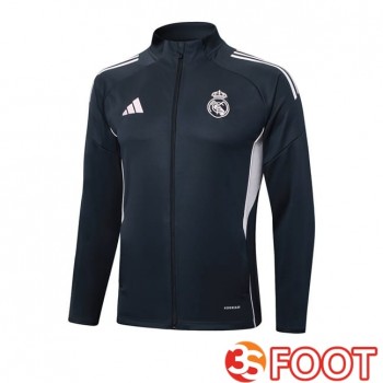 Veste Foot Real Madrid Bleu Royal 2025/2026