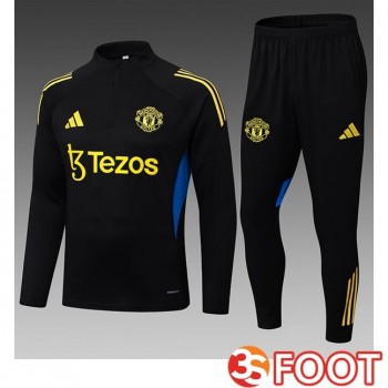 Ensemble Survetement De Foot Manchester United Enfant Noir 2025/2026