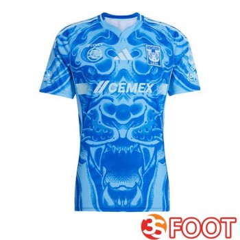 Maillot De Foot Tigres UANL Exterieur Bleu 2025/2026