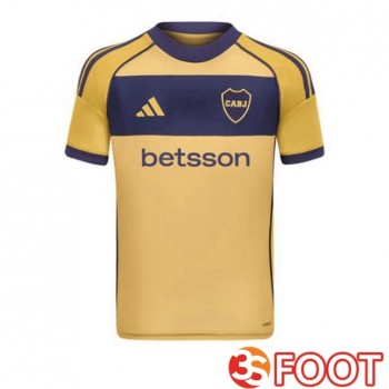 Maillot De Foot Boca Juniors Exterieur Jaune 2025/2026
