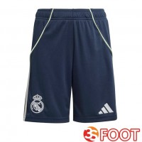 Short De Foot Real Madrid Exterieur Bleu Royal 2025/2026