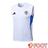 Gilet Foot Manchester United Blanc 2025/2026