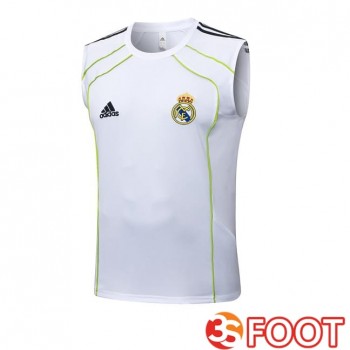 Gilet Foot Real Madrid Blanc 2025/2026