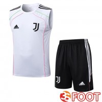 Gilet Foot Juventus + Shorts Blanc 2025/2026