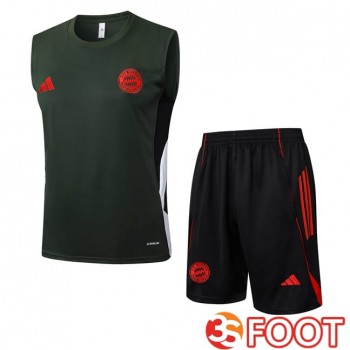 Gilet Foot Bayern Munich + Shorts Vert 2025/2026
