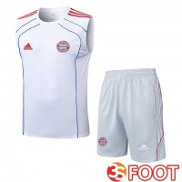 Gilet Foot Bayern Munich + Shorts Blanc 2025/2026