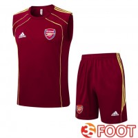 Gilet Foot Arsenal + Shorts Rouge 2025/2026