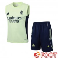 Gilet Foot Real Madrid + Shorts Vert 2025/2026
