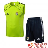 Gilet Foot Real Madrid + Shorts Vert 2025/2026