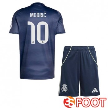 Maillot De Foot Real Madrid (Modrić 10) Enfant Exterieur Bleu Royal 2025/2026