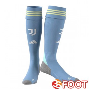 Maillot De Foot Juventus Exterieur Bleu Blanc 2025/2026