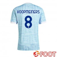Maillot De Foot Juventus (KOOPMEINERS 8) Exterieur Bleu Blanc 2025/2026