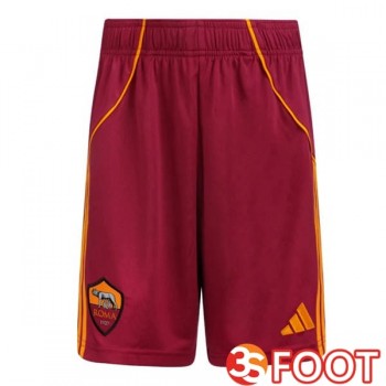 Maillot De Foot AS Roma Domicile Rouge 2025/2026