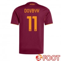 Maillot De Foot AS Roma (DOVBYK 11) Domicile Rouge 2025/2026
