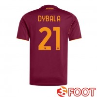 Maillot De Foot AS Roma (DYBALA 21) Domicile Rouge 2025/2026