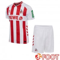 Maillot De Foot FC Koln Enfant Domicile Rouge Blanc 2025/2026