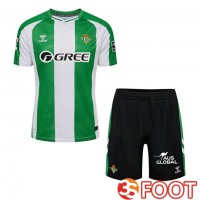 Maillot De Foot Real Betis Enfant Domicile Vert Blanc 2025/2026