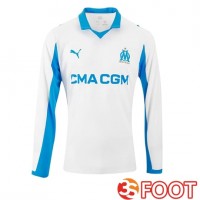 Maillot De Foot Marseille OM Manches Longues Domicile 2025 2026