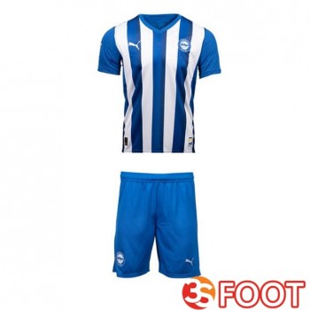 Maillot De Foot Deportivo Alaves Enfant Domicile Bleu Blanc 2025/2026