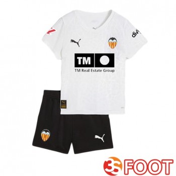 Maillot De Foot Valencia CF Enfant Domicile Blanc 2025/2026