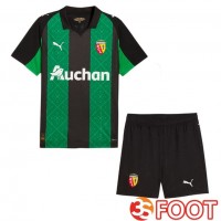 Maillot De Foot RC Lens Enfant Exterieur Vert 2025/2026