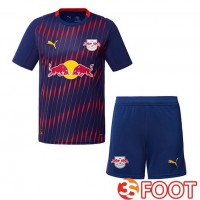 Maillot De Foot RB Leipzig Enfant Exterieur Rouge Bleu Royal 2025/2026
