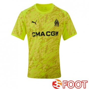 Maillot De Foot Marseille OM Gardien De but Jaune 2025/2026