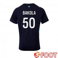 Maillot De Foot Marseille OM (BAKOLA 50) Exterieur Bleu Royal 2025/2026