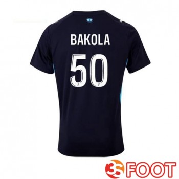 Maillot De Foot Marseille OM (BAKOLA 50) Exterieur Bleu Royal 2025/2026