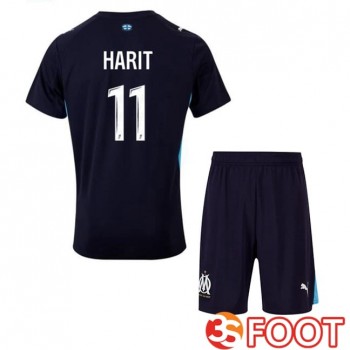 Maillot De Foot Marseille OM (HARIT 11) Enfant Exterieur Bleu Royal 2025/2026