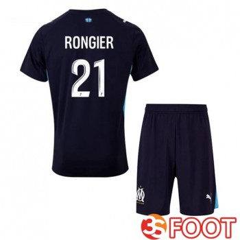 Maillot De Foot Marseille OM (RONGIER 21) Enfant Exterieur Bleu Royal 2025/2026