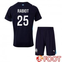 Maillot De Foot Marseille OM (RABIOT 25) Enfant Exterieur Bleu Royal 2025/2026