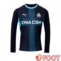 Maillot De Foot Marseille OM Exterieur Manche longue Bleu Royal 2025/2026