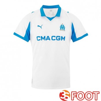 Maillot De Foot Marseille OM Domicile Blanc 2025/2026
