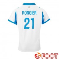 Maillot De Foot Marseille OM (RONGIER 21) Domicile Blanc 2025/2026