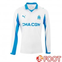 Maillot De Foot Marseille OM Domicile Manche longue Blanc 2025/2026