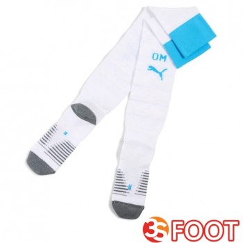 Chaussettes De Foot Marseille OM Domicile Blanc 2025/2026