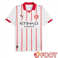 Maillot De Foot Girona Domicile Rouge Blanc 2025/2026