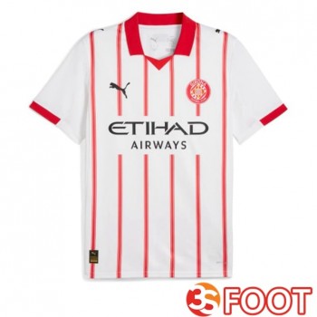 Maillot De Foot Girona Domicile Rouge Blanc 2025/2026