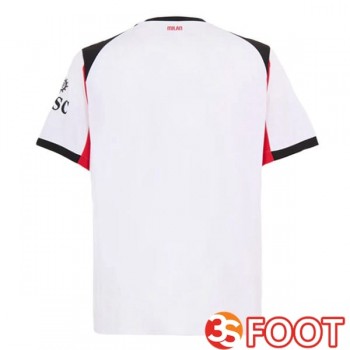 Maillot De Foot AC Milan Exterieur Blanc 2025/2026