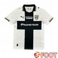 Maillot De Foot Parma Calcio Domicile Blanc Noir 2025/2026
