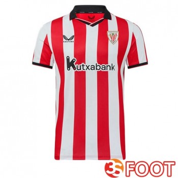 Maillot De Foot Athletic Club Domicile Rouge Blanc 2025/2026
