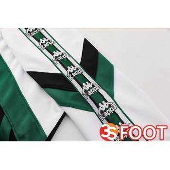 Ensemble Survetement De Foot - Veste Real Betis Blanc Vert 2025/2026