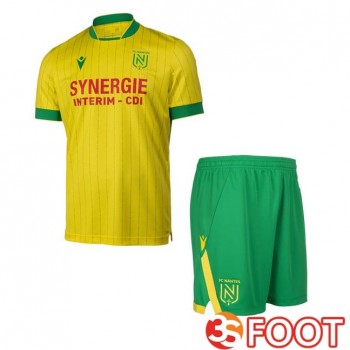 Maillot De Foot FC Nantes Enfant Domicile Jaune 2025/2026