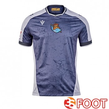 Maillot De Foot Real Sociedad Exterieur Gris 2025/2026